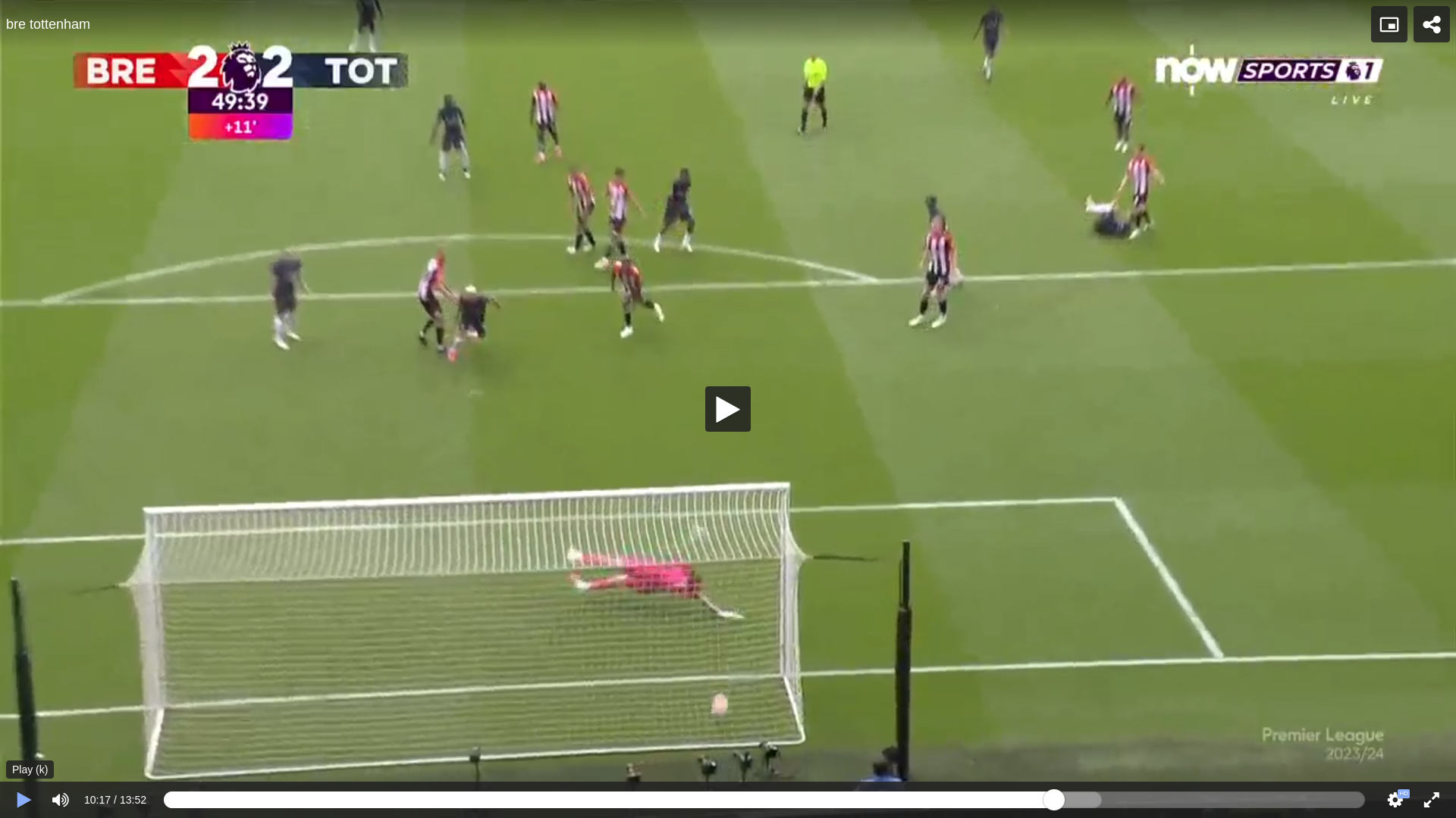 Royal scores for Tottenham